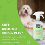 Better Life All Purpose Cleaner - Multipurpose Home and Kitchen Cleaning Spray for Glass, Countertops, Appliances, Upholstery & More - Multi-surface Spray Cleaner - 24oz (Pack of 2) Clary Sage/Citrus - Image 5