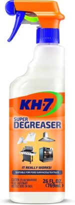 KH-7 Super Degreaser Multipurpose Cleaning Spray: The Heavy Duty All Purpose Cleaner for Your Home, Kitchen, Garage, Car & Laundry | Total Cleaner & Powerful Grease Remover, 26 oz (3 Pack) - Image 7