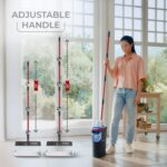 O-Cedar H2prO Flat Mop System | Quick Everyday Cleaning | Dual-Tank Fresh Water System | Machine Washable Reusable Microfiber Mop Pad | Safe on Hardwood, Tile & Vinyl Floors - Image 8