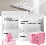 Multi-Effect Floor Cleaner Tablets, 100 Pcs Water Soluble Cleaning Sheets for Hardwood, Laminate, Tile & Glass Floors, Fast Dissolving, Fresh Scent, Multi-Surface Cleaner (Blue, 2PCS) - Image 8