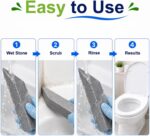 XTIIEED 8 Pack Pumice Stone Toilet Bowl Cleaner for Hard Water Rings | Scouring Bars Remove Mineral Buildup, Limescale and Rust from Toilets, Sinks, Bathtubs, Grills and Pool Tile - Image 4