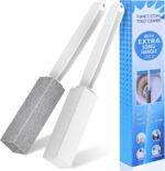 Laiyeoy Pumice Stone Toilet Bowl Cleaner, Hard Water Stain Remover | 2Pack, with Long Handle,Removes Rings,Rust/Lime,Safe for Porcelain, For Toilet Brush/BBQ Grills/Sink/Pool/Bathroom. - Image 8