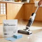 Multi-Effect Floor Cleaner Tablets, 100 Pcs Water Soluble Cleaning Sheets for Hardwood, Laminate, Tile & Glass Floors, Fast Dissolving, Fresh Scent, Multi-Surface Cleaner (Blue, 2PCS) - Image 2