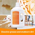Mirtola Orange Scent Floor Cleaner Compatible with Dreame Cleaning Solution | Floor Cleaner for Hardwood Tile Hardfloor, Compatible Robot Vacuums with Mopping and Wet Dry Vacuum - Image 5