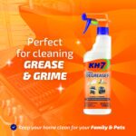 KH-7 Super Degreaser Multipurpose Cleaning Spray: The Heavy Duty All Purpose Cleaner for Your Home, Kitchen, Garage, Car & Laundry | Total Cleaner & Powerful Grease Remover, 26 oz (3 Pack) - Image 2