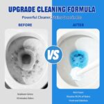 Disposable Toilet Brush & Holder Set with 50 Toilet Bowl Refills for Clorox | Wall Mounted Disposable Toilet Bowl Kit, for Bathroom, Sink & Bathtub, Touchless Toilet Cleaning System - Image 4