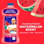 Mr. Clean All Purpose Cleaner, Mop Soap, Floor Cleaner for Mopping Home, Bathroom, & Kitchen, Cleaning Liquid for Mop & Bucket, Cleaning Supplies, Multi-Surface Dilutable, Watermelon, 41oz - Image 4