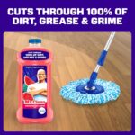 Mr. Clean All Purpose Cleaner, Mop Soap, Floor Cleaner for Mopping Home, Bathroom, & Kitchen, Cleaning Liquid for Mop & Bucket, Cleaning Supplies, Multi-Surface Dilutable, Watermelon, 41oz - Image 5