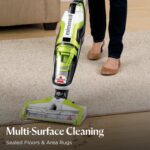 Bissell Crosswave Turbo Vacuum Mop All in One Wet and Dry Vac Combo Hard Floor & Area Rug Cleaner, 3888A | Turbo suction for deep cleaning; all-in-one wet/dry vac combo; cleans hard floors and area rugs - Image 4