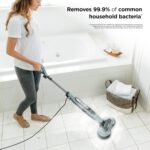 Shark Steam & Scrub Steam Mop, All-in-One Hard Floor Cleaner, Grey, S8001 | LED Headlights, 4 Dirt Grip Soft Scrub Pads Included, XL Water Tank, Swivel Steering - Image 7