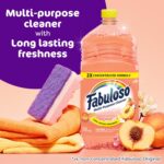 Fabuloso 2X Multi-Purpose Cleaner, No Rinse Floor Cleaner, Long-Lasting Freshness, Peach Scent, 56 fl oz - Image 3